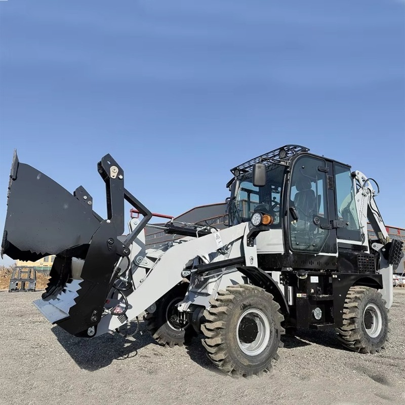 Landscape Urban Farming - Kompakter Mehrzweck-Baggerlader 4x4 Diesel CE Euro